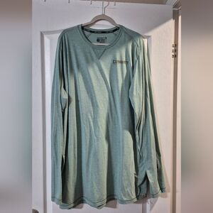 Carhartt Men's Green Long Sleeve Shirt